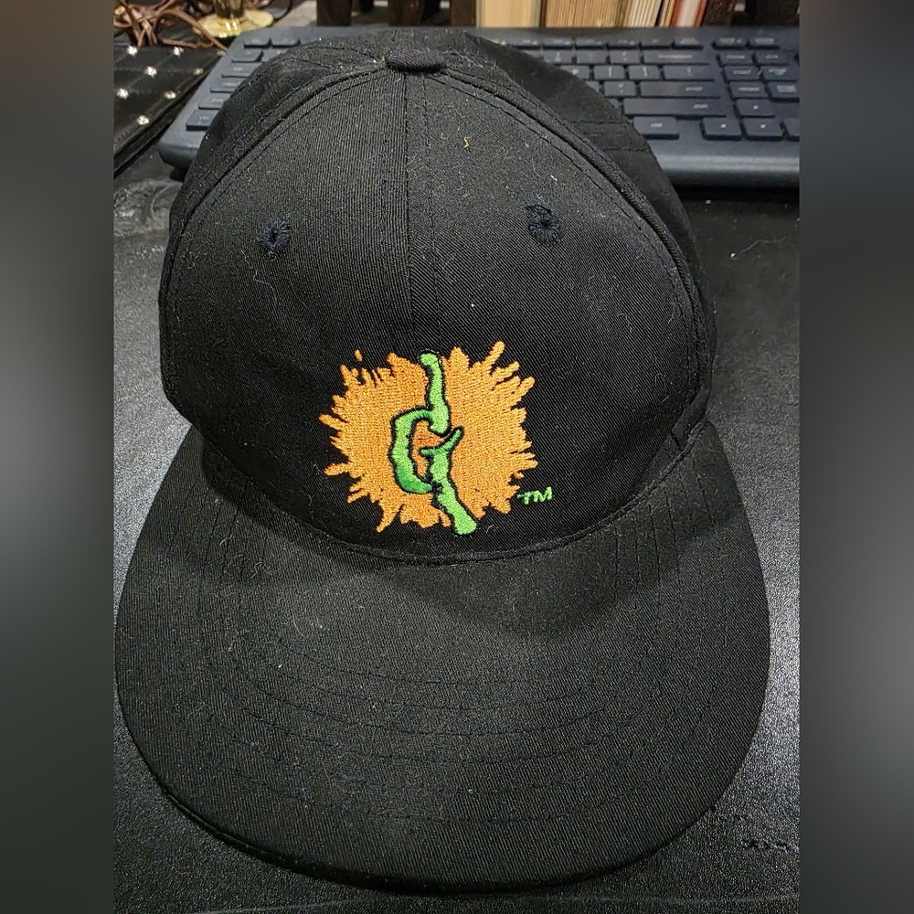 Vintage 1995 Goosebumps Youth Cap Adjustable Snapback 90's Black Hat